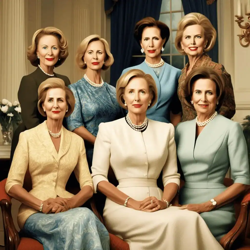 First Ladies: An Intimate Group Portrait of White House Wives by Margaret Truman